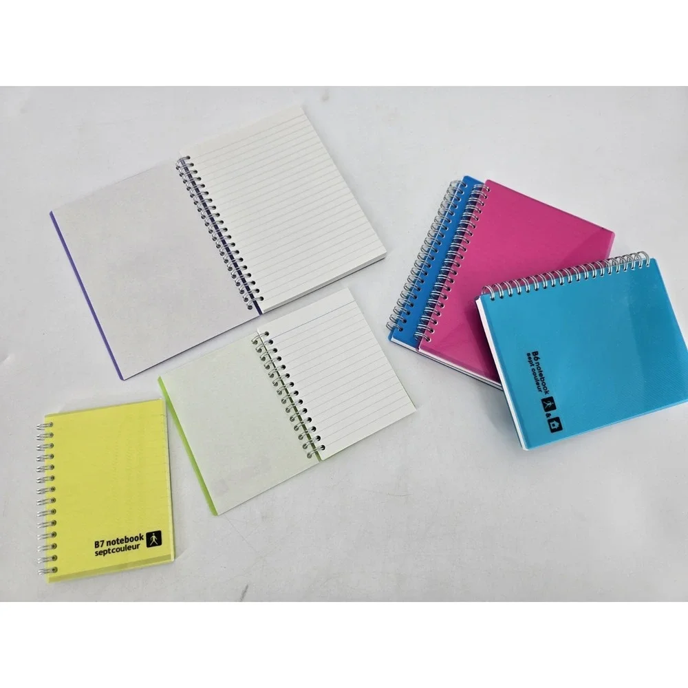 6 Lot Of Maruman Memo Septcouleur (4) B6 & (2) B7 books‎ set - New Unused
